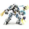 LEGO Ninjago Legacy Zanes Titan Mech Battle Ninja Μάχη Του Ρομπότ Τιτάνα Του Ζέιν 71738
